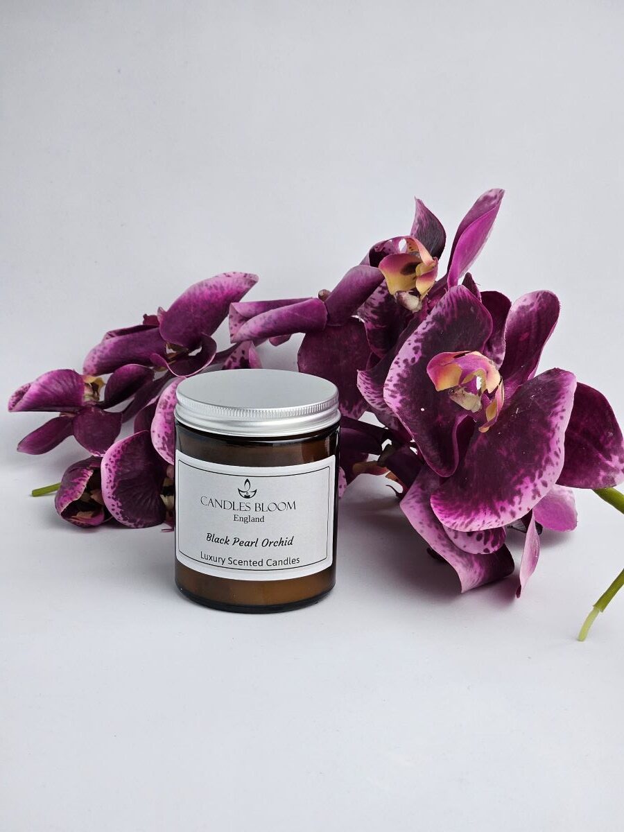 Black Pearl Orchid Scented Candle