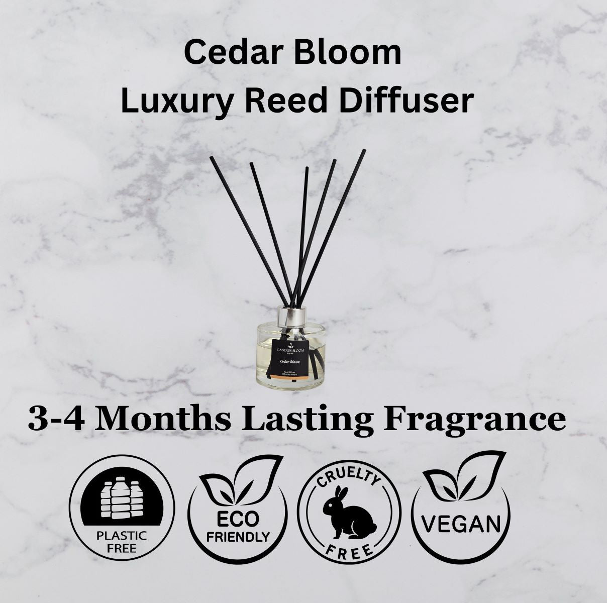 Cedar Pine & Musk Reed Diffuser