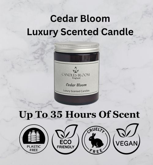 Cedar Bloom Scented Candle