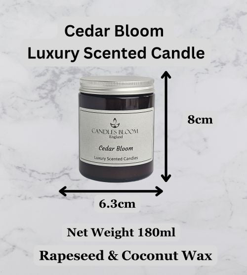 Cedar Bloom Scented Candle