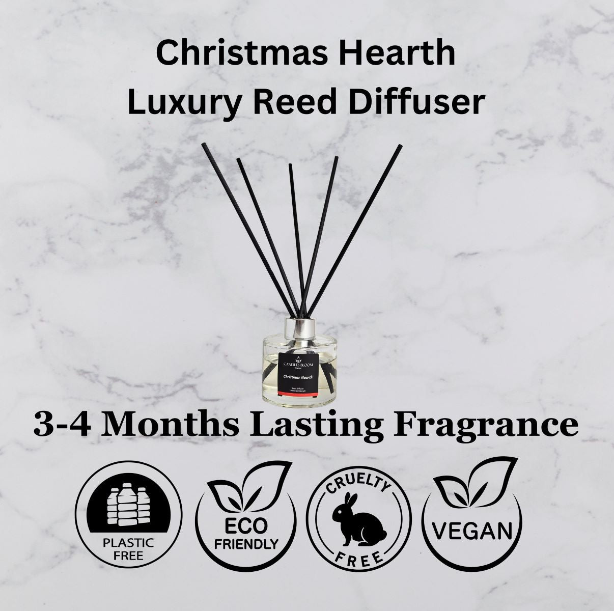 Christmas Hearth Reed Diffuser