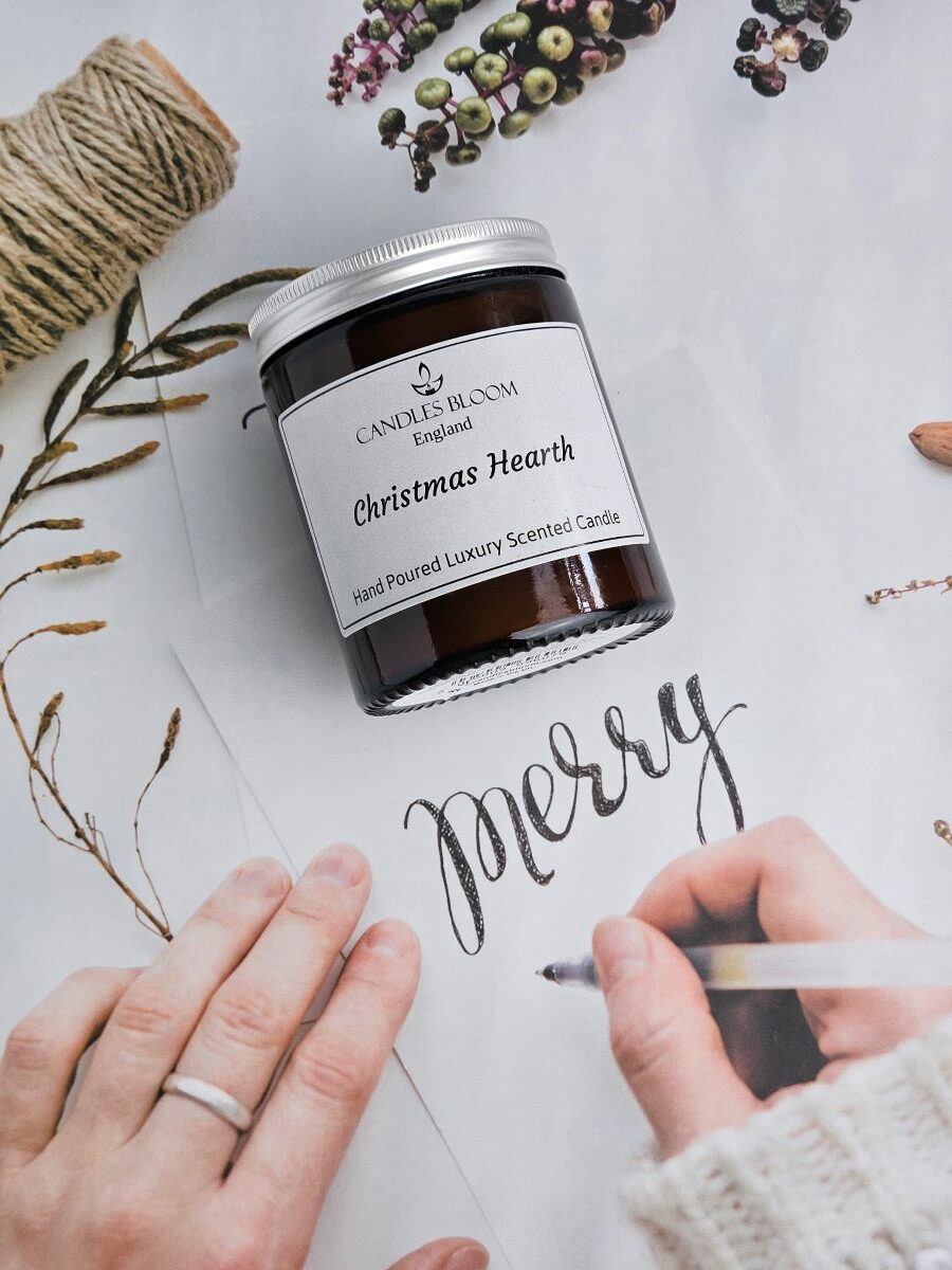 Christmas Hearth Scented Candle