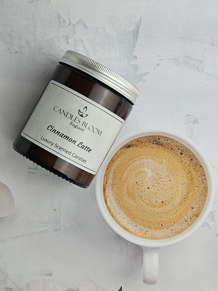 Cinnamon Latte Scented Candle