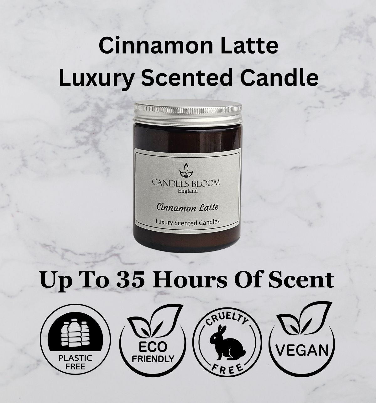 Cinnamon Latte Scented Candle