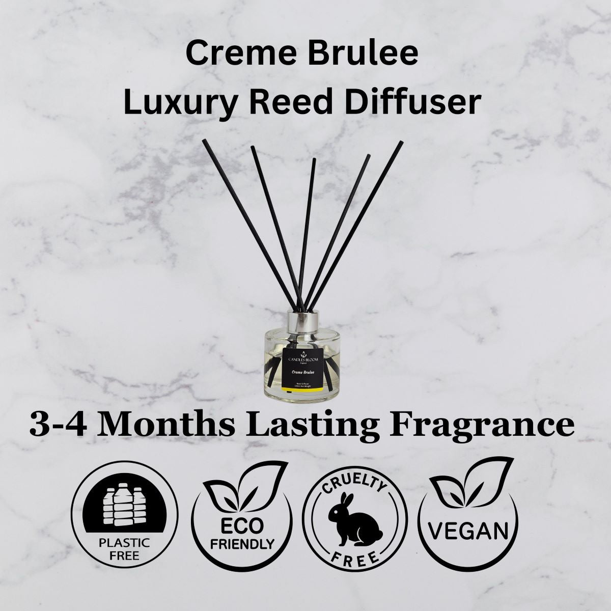 Crème Brulee Reed Diffuser