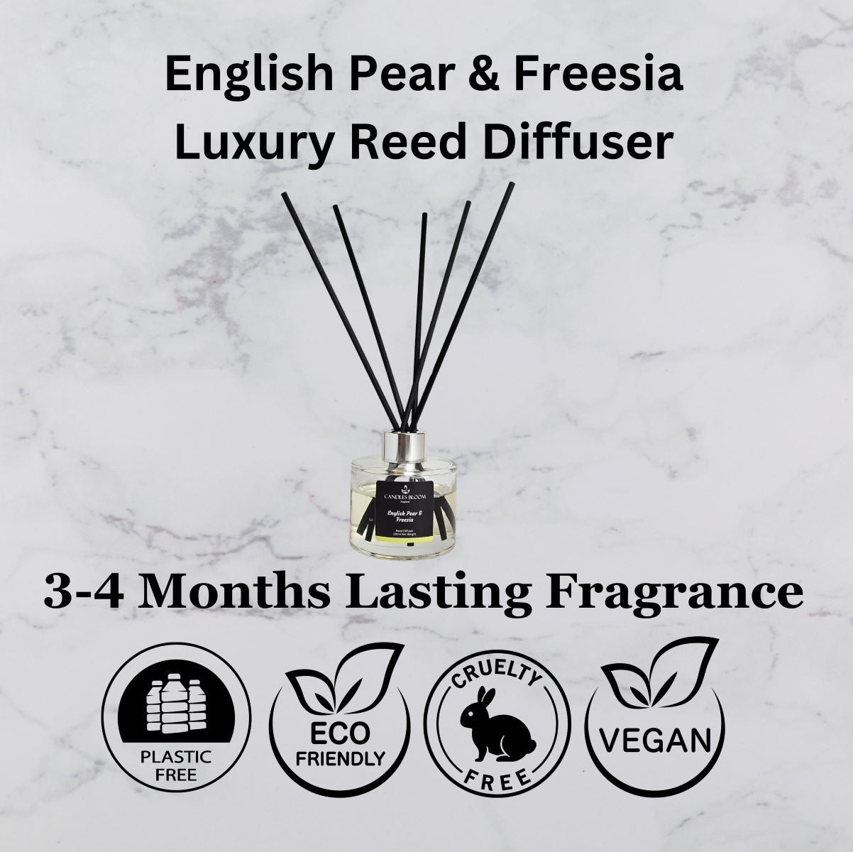 English Pear & Freesia Reed Diffuser