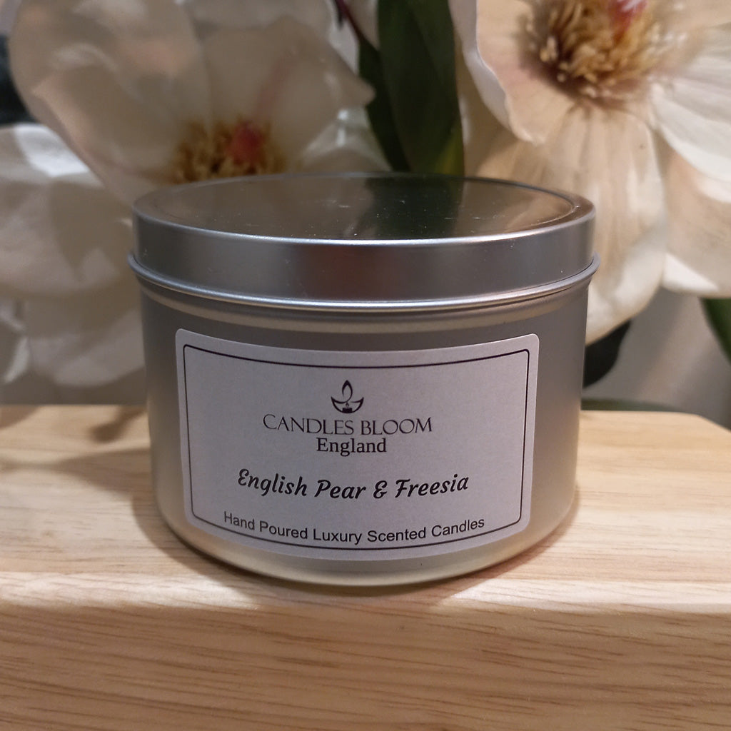 Large Tin Candle