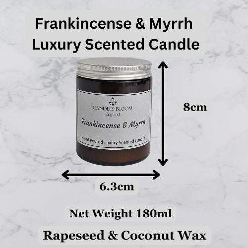 Frankincense and Myrrh Scented Candle