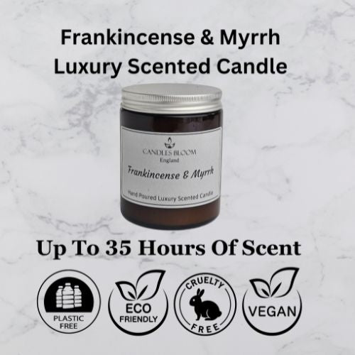 Frankincense and Myrrh Scented Candle