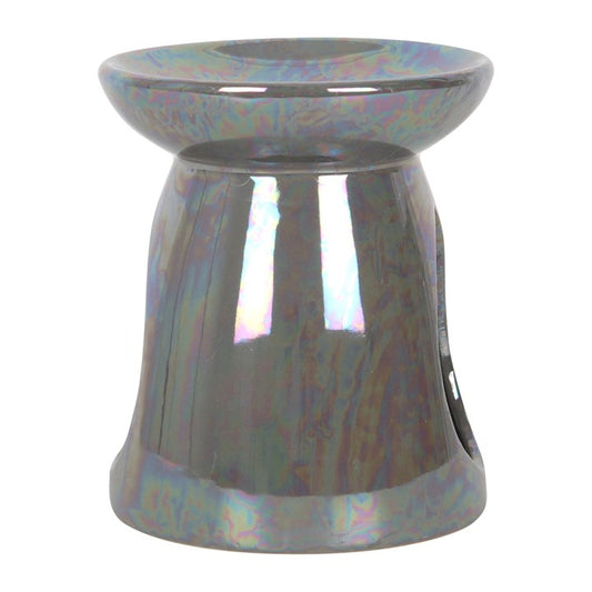 Iridescent Grey Wax Burner