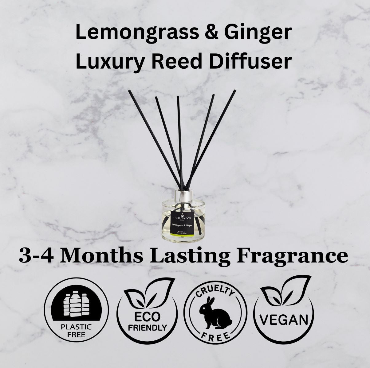 Lemongrass & Ginger Reed Diffuser