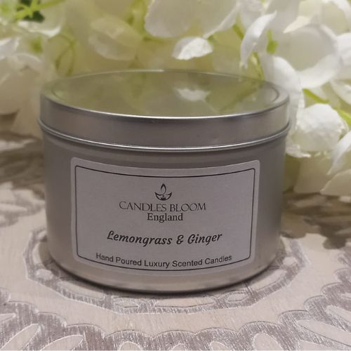 Large Tin Candle