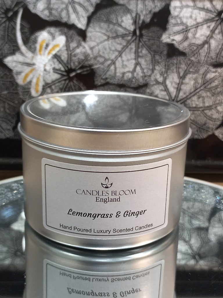 Large Tin Candle