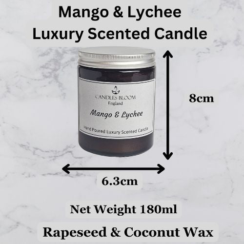 Mango and Lychee Scented Candle