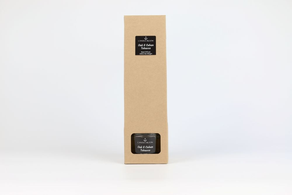 Oak & Cuban Tobacco Reed Diffuser