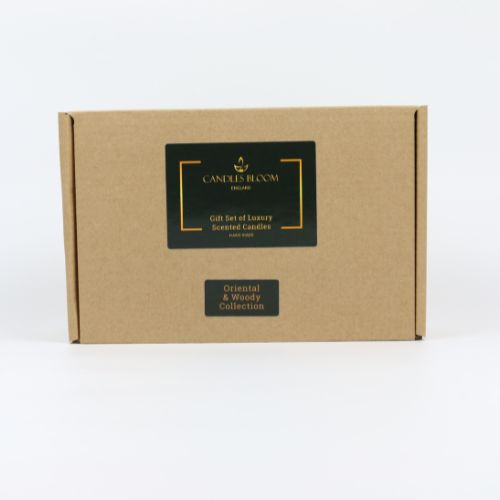 Oriental & Woody Amber Jar Candle Gift Set