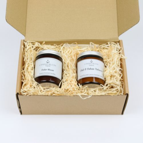 Oriental & Woody Amber Jar Candle Gift Set