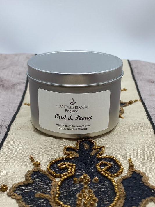 Large Tin Candle