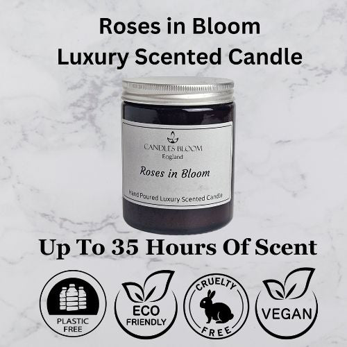 Roses in Bloom Scented Candle