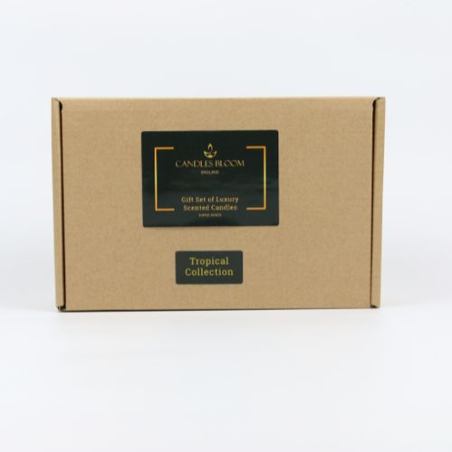 Tropical Amber Jar Candle Gift Set