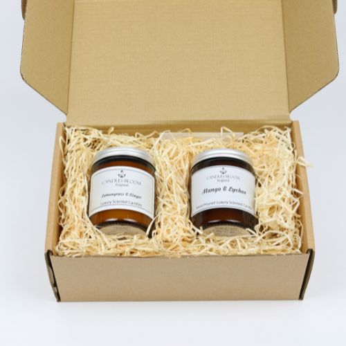 Tropical Amber Jar Candle Gift Set