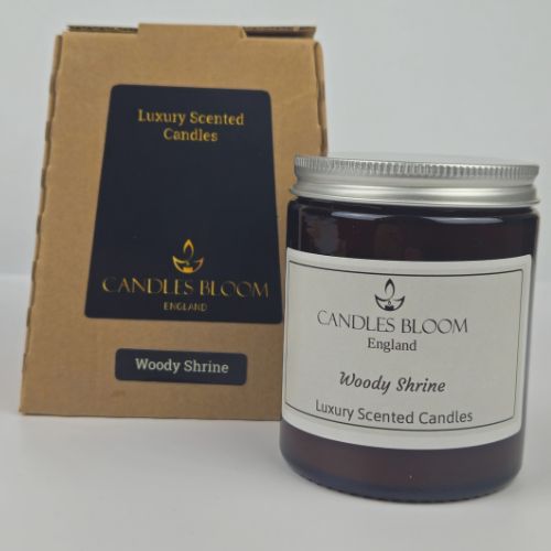 Woody Shrine Scented Candle