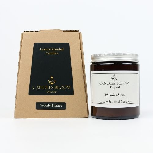 Woody Shrine Scented Candle