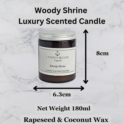 Woody Shrine Scented Candle