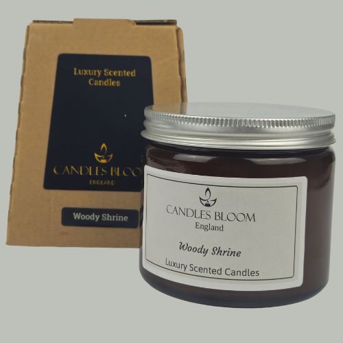 Woody Shrine Scented Candle