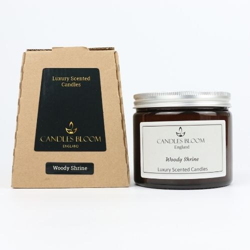 Woody Shrine Scented Candle
