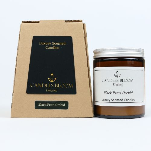 Black Pearl Orchid Scented Candle