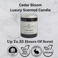 Cedar Bloom Scented Candle