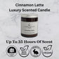 Cinnamon Latte Scented Candle