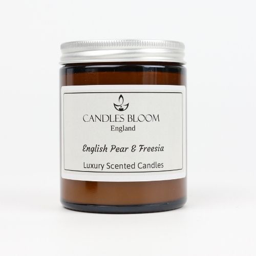 English Pear and Freesia Scented Candle
