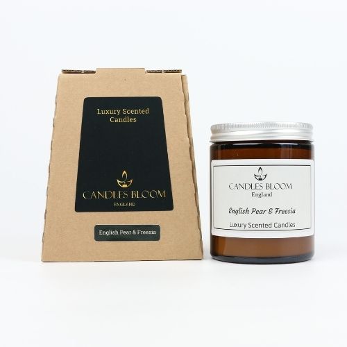 English Pear and Freesia Scented Candle