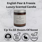 English Pear and Freesia Scented Candle