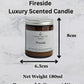 Fireside Scented Candle