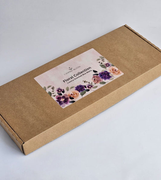 Floral Wax Melts Collection Gift Set