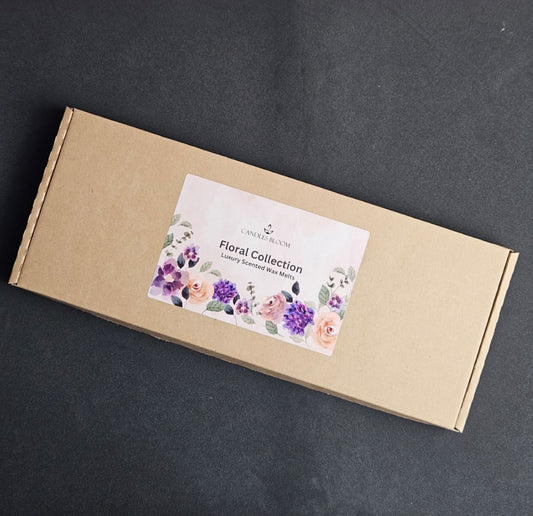 Floral Wax Melts Collection Gift Set