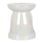 Iridescent White Wax Burner