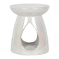 Iridescent White Wax Burner