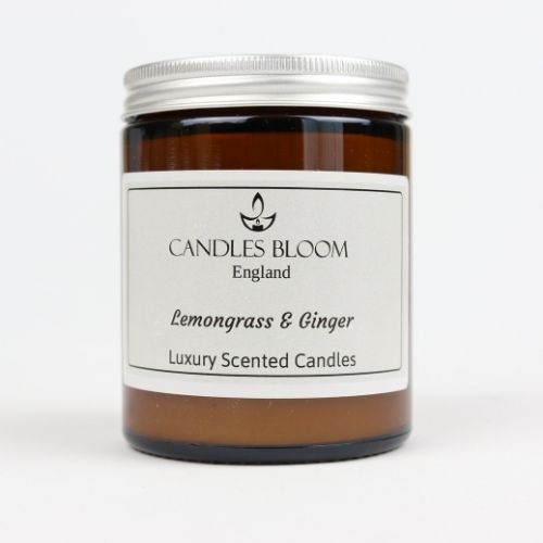 Lemongrass and Ginger Scented Candle