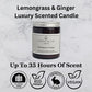 Lemongrass and Ginger Scented Candle