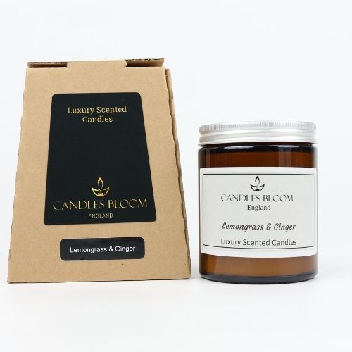 Lemongrass and Ginger Scented Candle