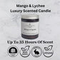 Mango and Lychee Scented Candle