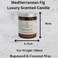 Mediterranean Fig Scented Candle