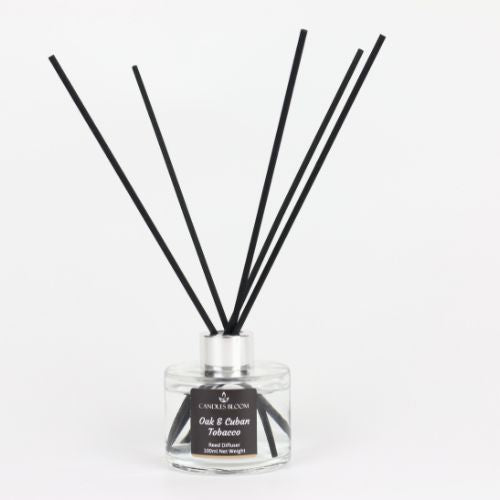 Oak & Cuban Tobacco Reed Diffuser