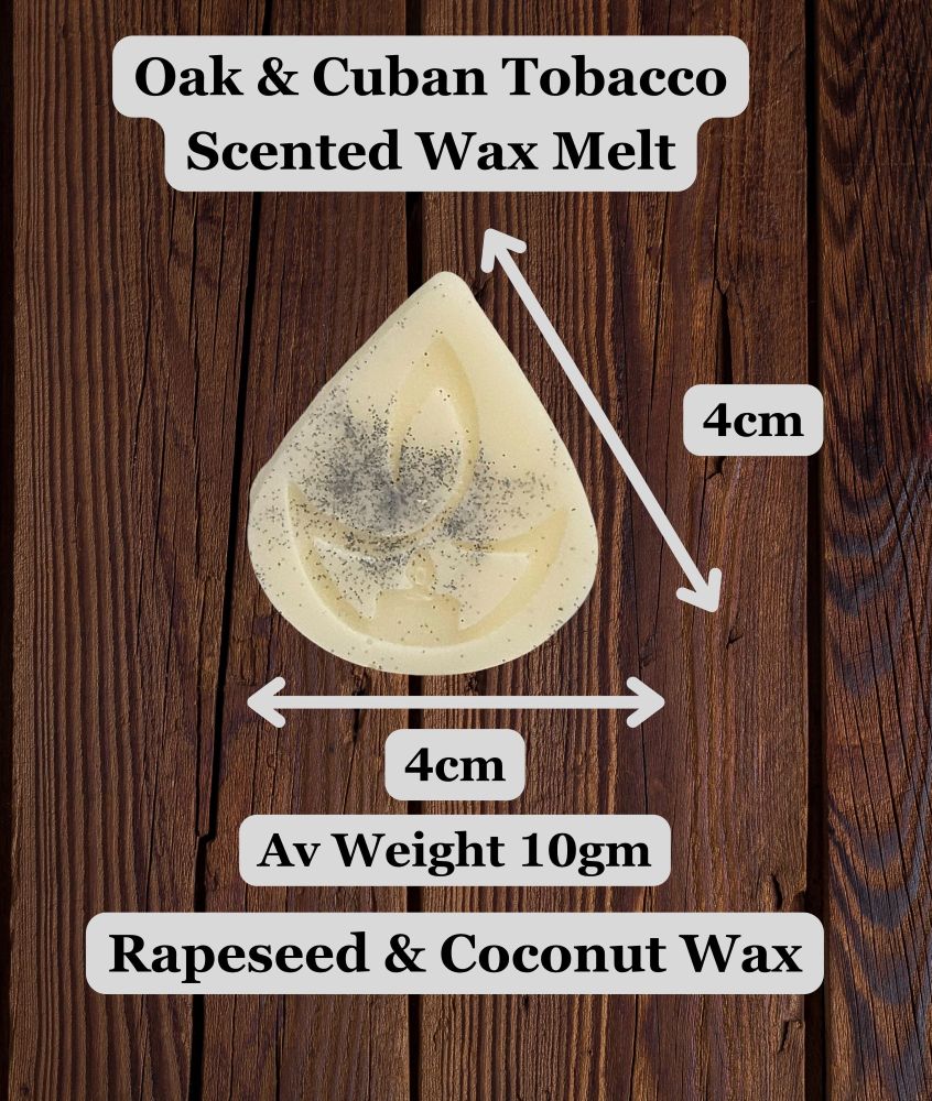 Oak & Cuban Tobacco Wax Melts