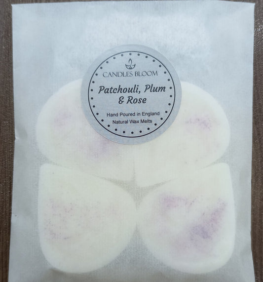 Patchouli Plum & Rose Wax Melts