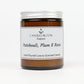 Patchouli Plum & Rose Scented Candle